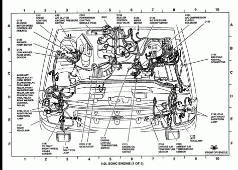 wiring diagram ford explorer parts 